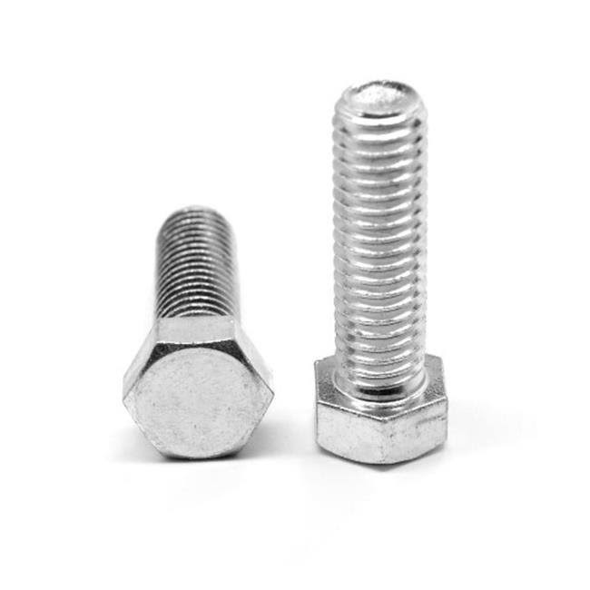 0.5in. -20 x 1.25 in. - ft Fine Threaded Hex Cap Screw, 18-8 Stainless Steel, 100 Piece H1301