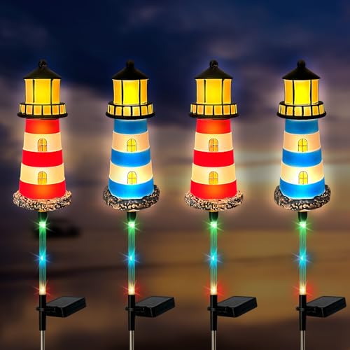 4 Pack IP65 Waterproof Solar Pathway Lights U351209
