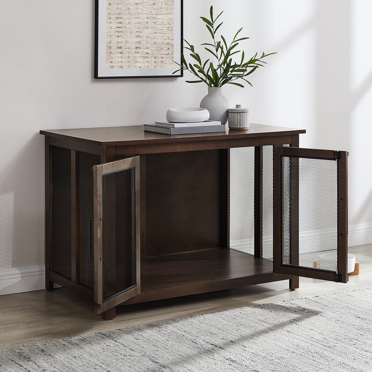 Credenza Dog Crate X394