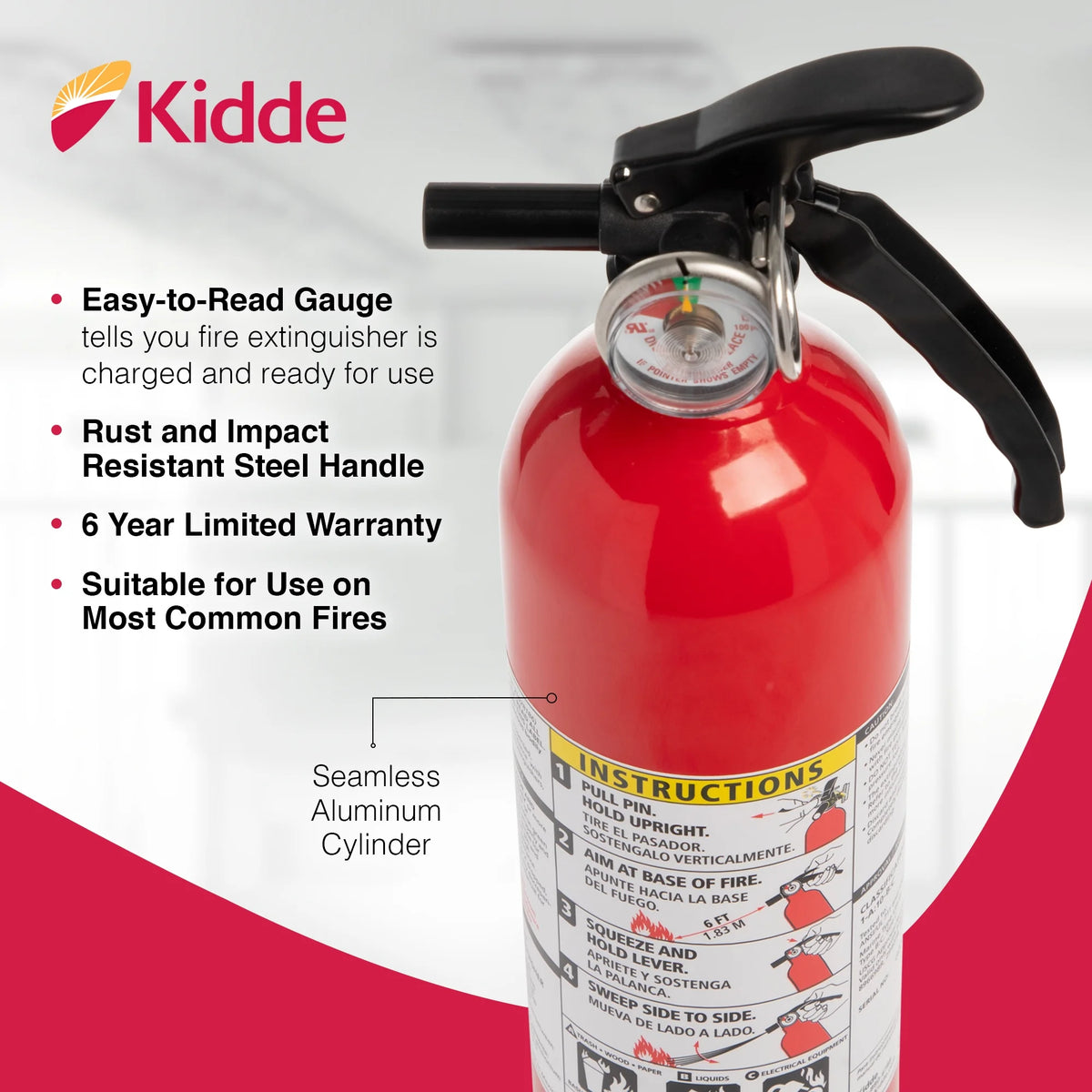 2.5 lbs Fire Extinguisher F764236