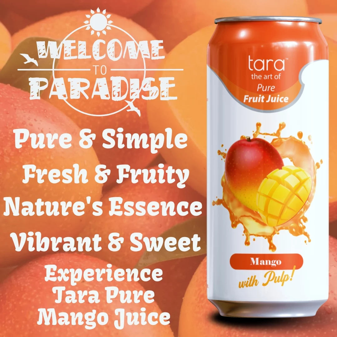 Pure Fruit Juice With Pulp Mango 16.9 fl.oz 12 Pack P4057