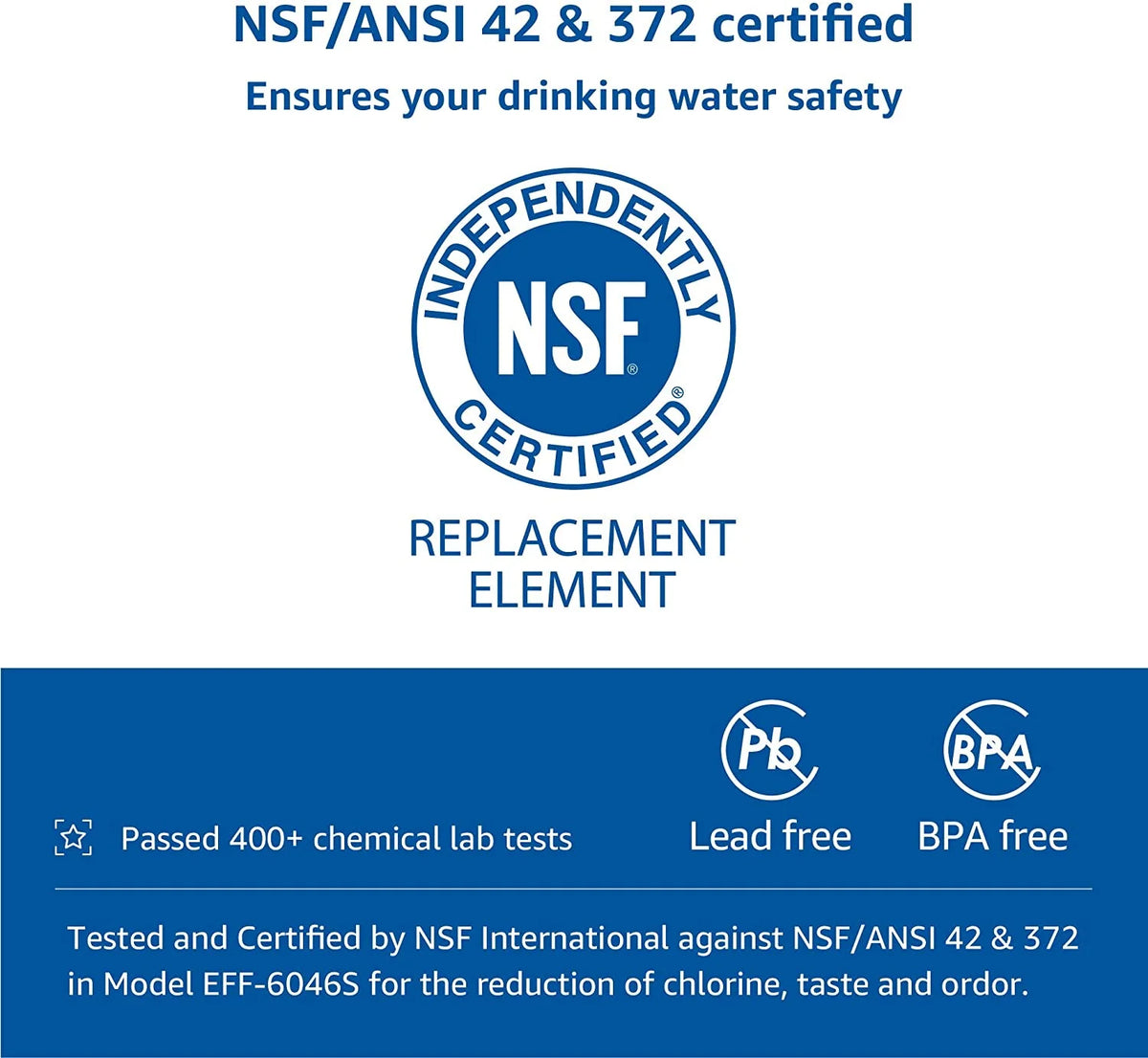 Refrigerator Water Filter, Pack of 4 A532309