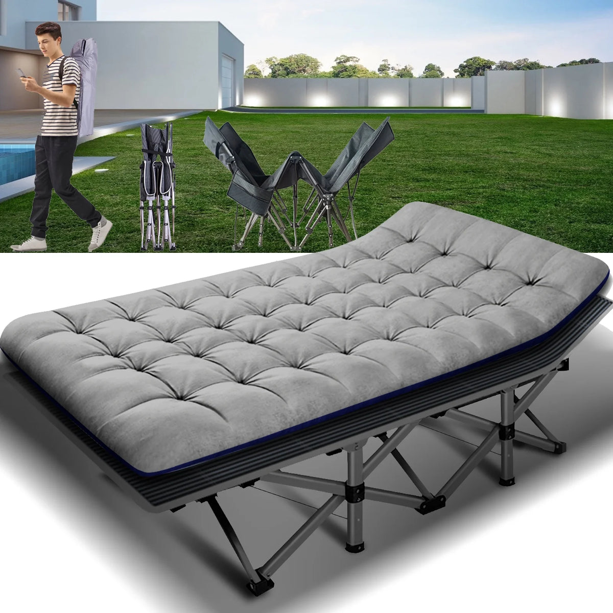 Folding Camping Cot U5362