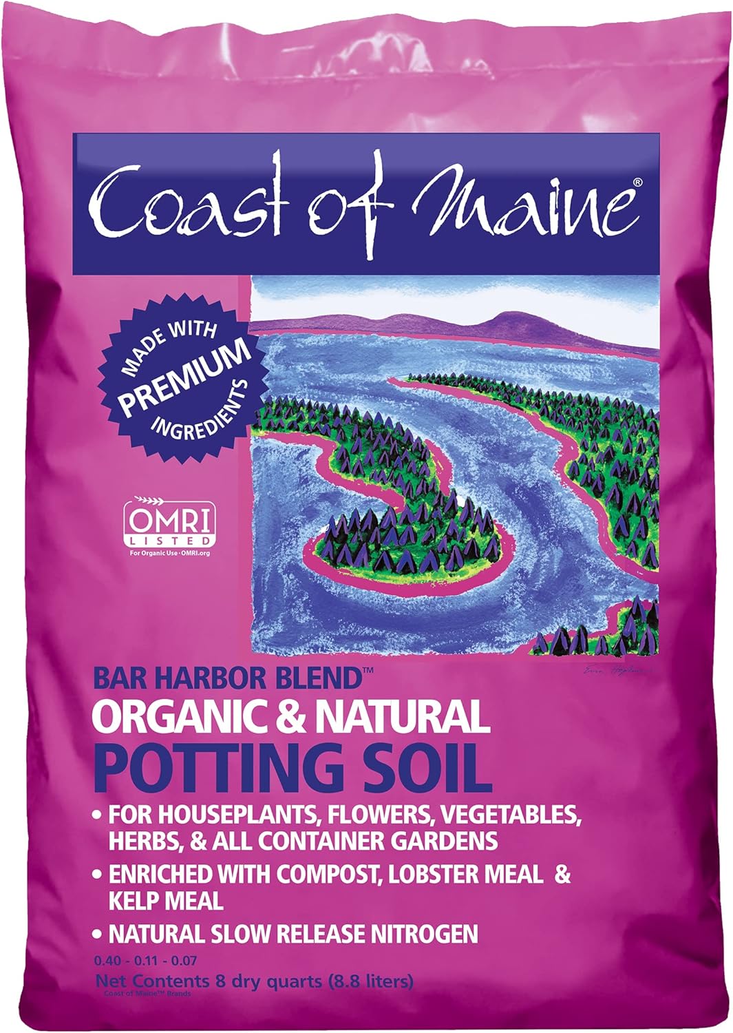 Organic Natural Potting Soil (8qt) T661