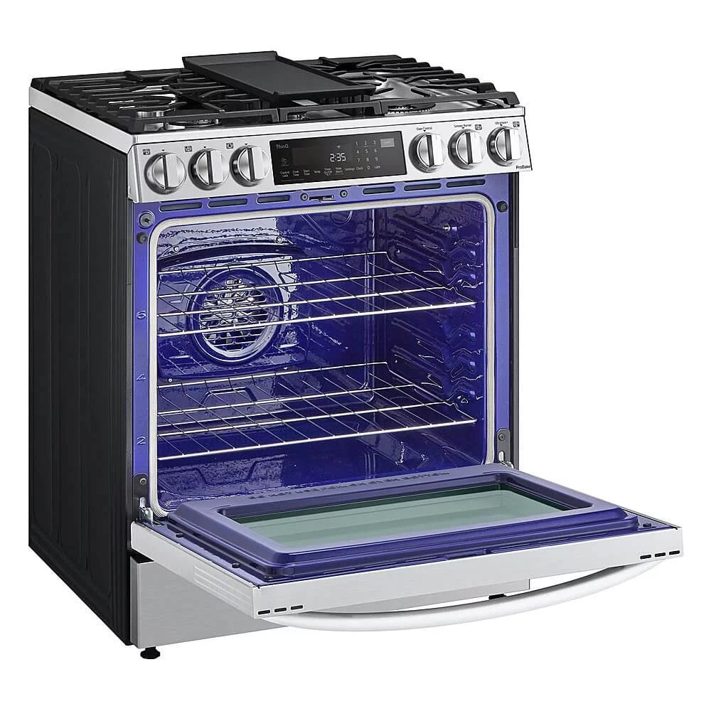 30" Wide 6.3 Cu. Ft. Slide In Dual Fuel Range - Stainless Steel U790