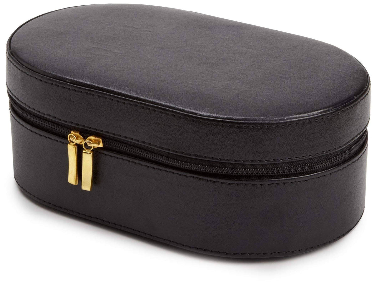 Black Oval Zip Travel Case I43315