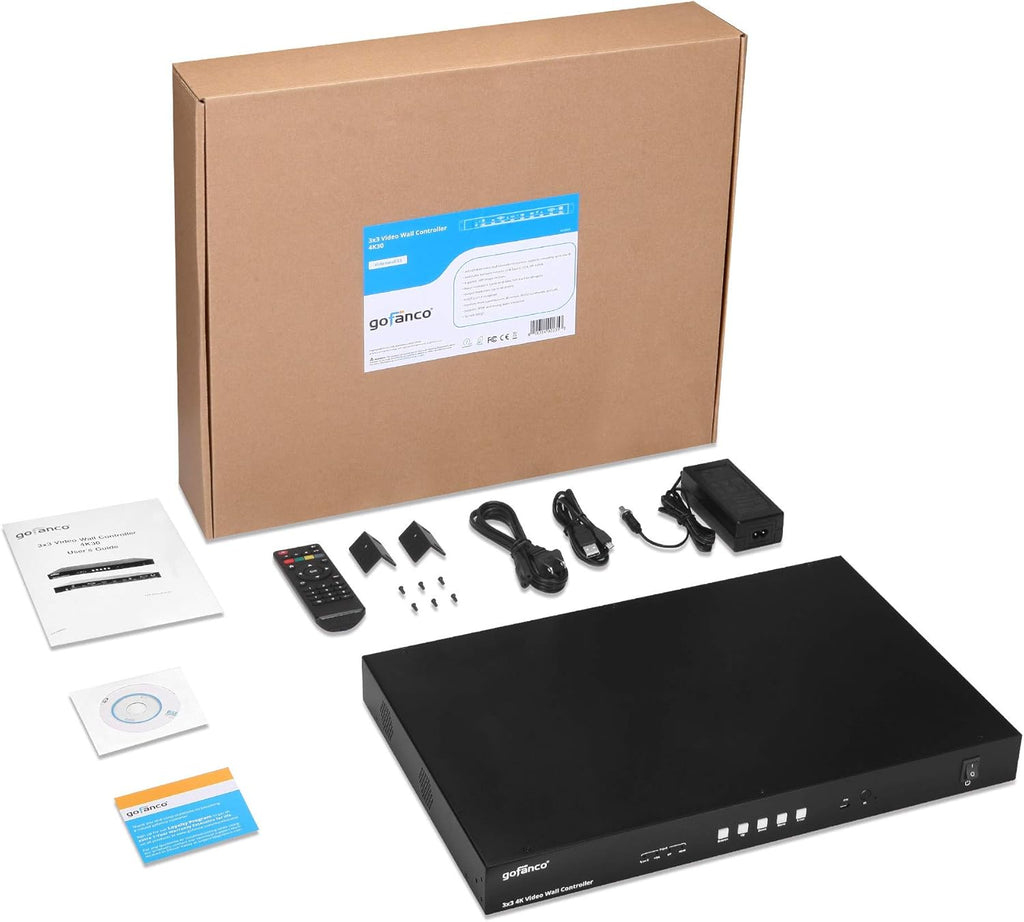 3x3 Video Wall Controller and Processor I433