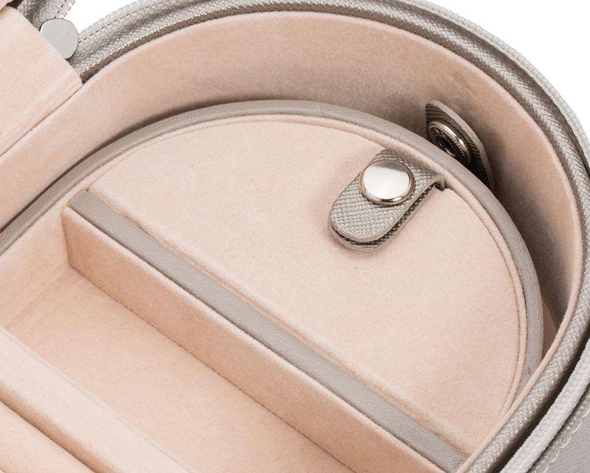 Black Oval Zip Travel Case I43315