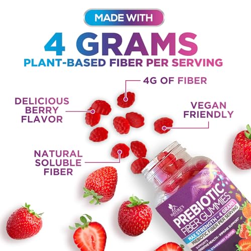 120 Gummies Prebiotic Fiber Gummies U6750