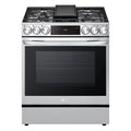 30" Wide 6.3 Cu. Ft. Slide In Dual Fuel Range - Stainless Steel U790