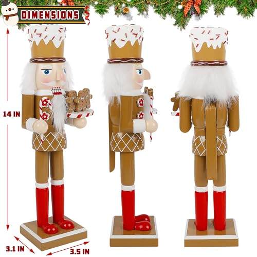 14 Inch Wooden Nutcracker Figures J1272