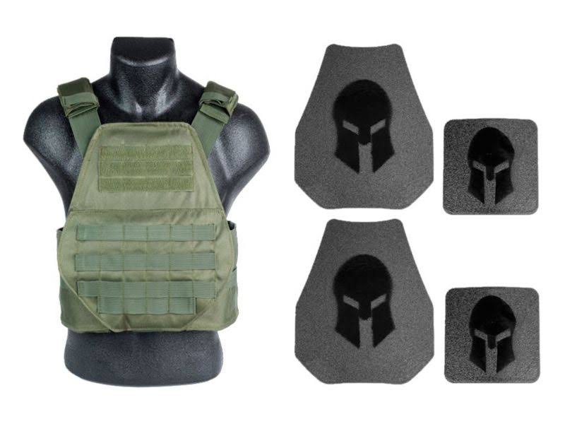 OD Green Body Armor and Plate Carrier C1291