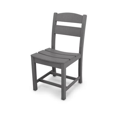 Slate Gray Patio Dining Chair D6752