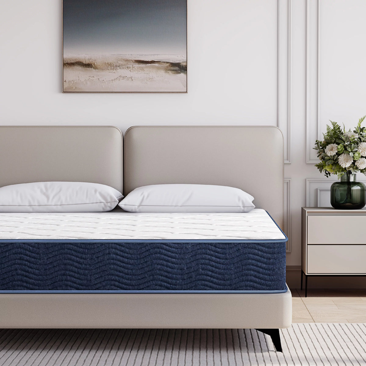 11 Hybrid Gel Memory Foam Pocket Spring Mattress Twin Xl Medium Firm N1405