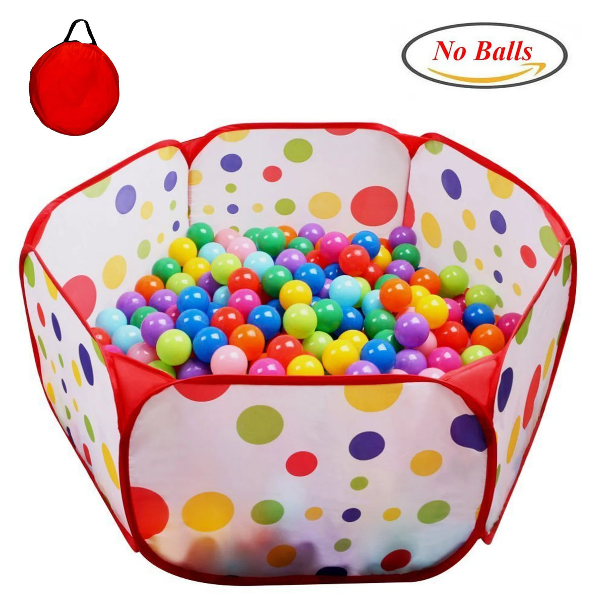 Polka Dot Ball Pit Popup Play Tent R753
