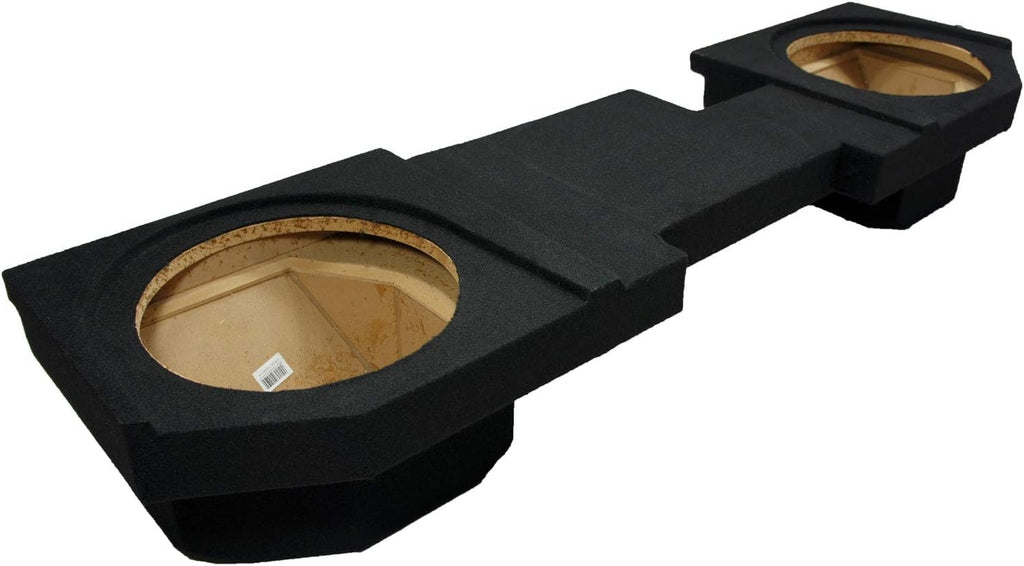 Dual 12" Loaded Sub Box Enclosure with Amplifier and 4 Gauge Amp Install Kit R212621