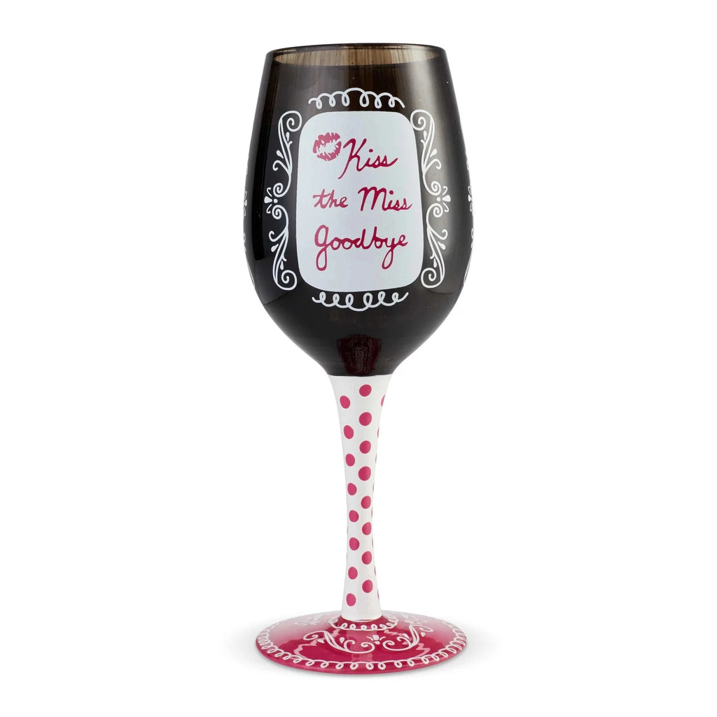 Bachelorette Wine Glass M392