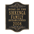 Personalized Wedding Plaque U6077