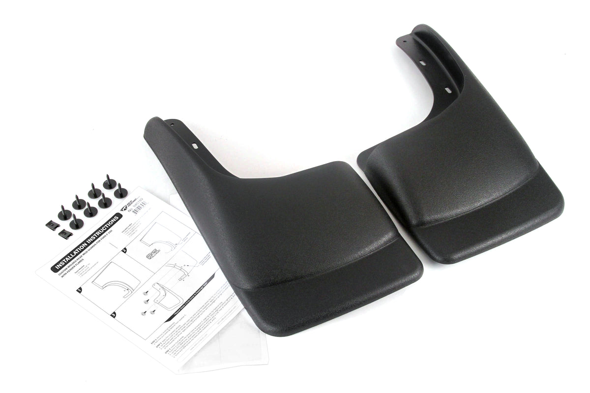 Heavy Duty Molded Mud Flaps Splash Guards 4pc Set A300723