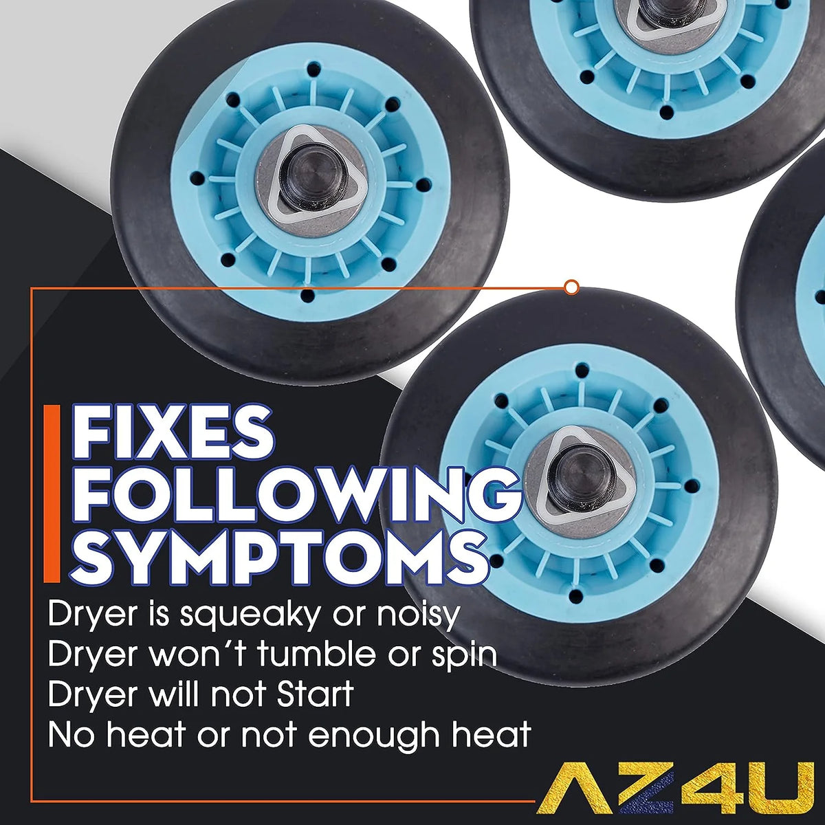 Dryer Repair Kit Rollers Belt Pulley C284406