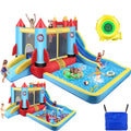 4-in-1 Children's Inflatable Bounce House with Pool and Slide A949015