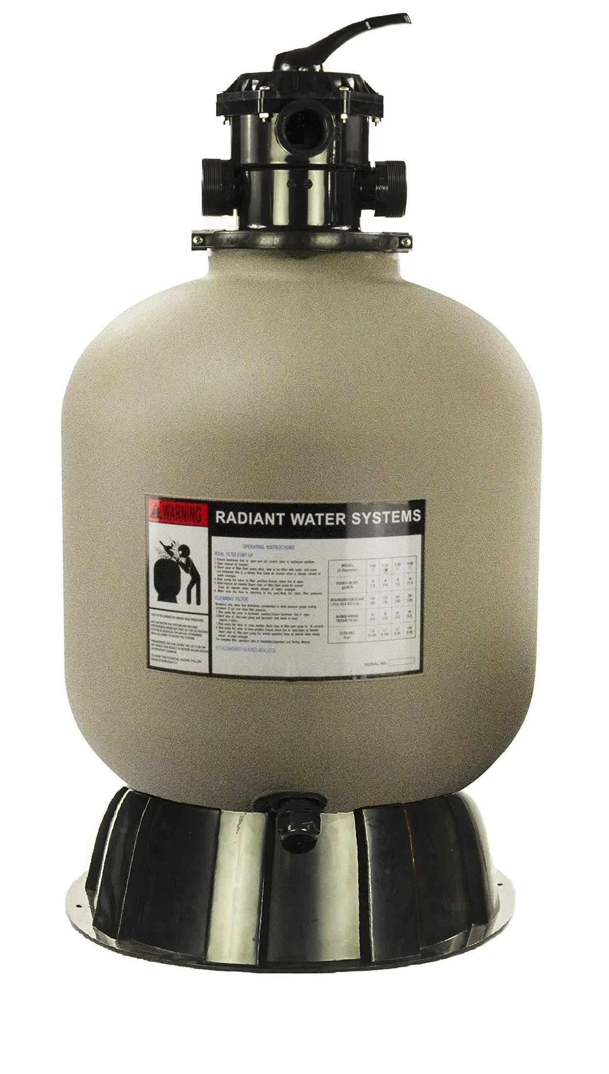 19 inch Above Ground Swimming Pool Sand Filter W54319