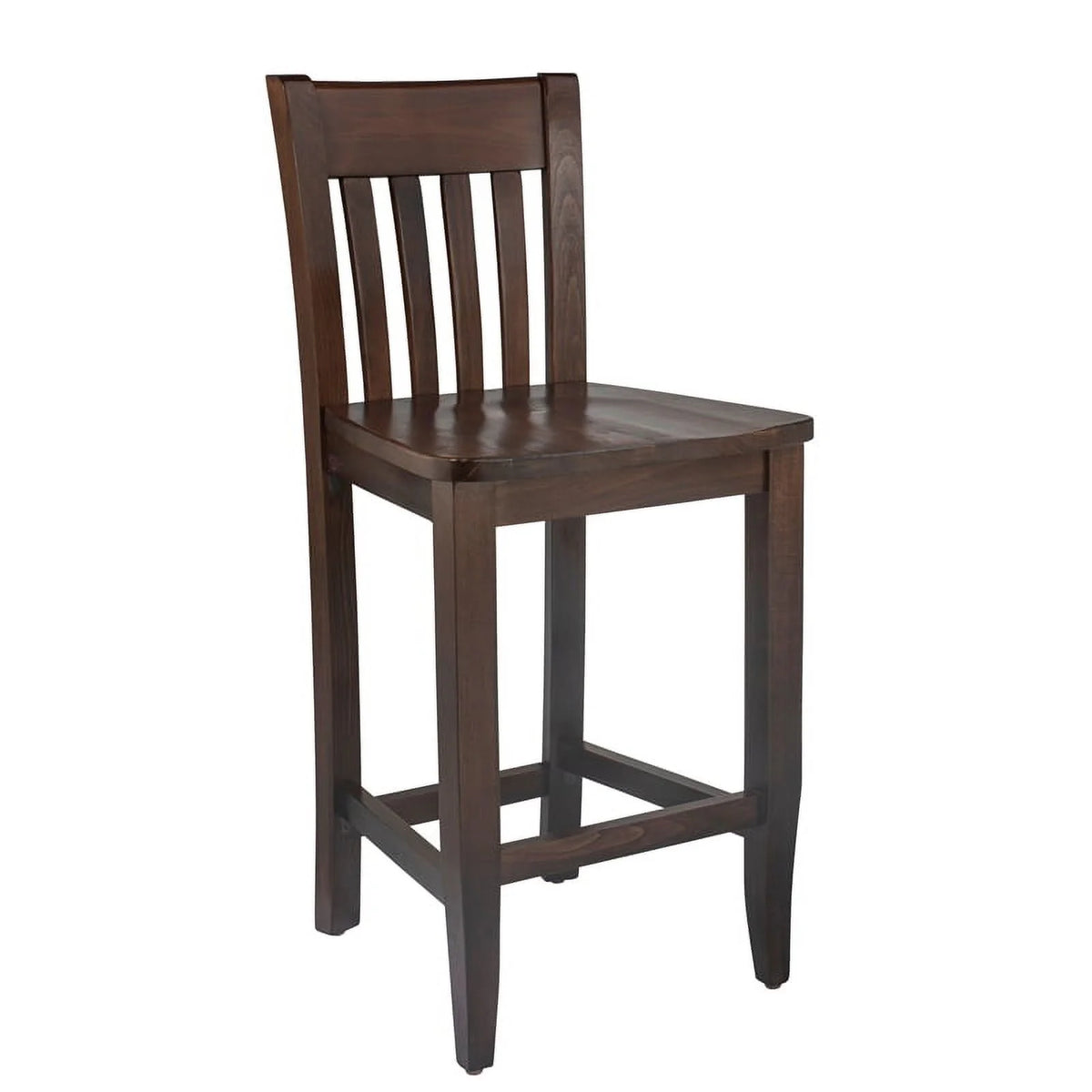 Modern Counter Stool in Walnut Finish G670374