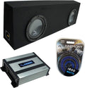 Dual 10 Black Sub Box & Amp V32324