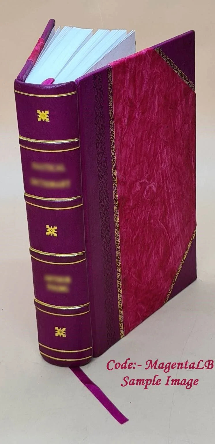 Microbes ptomaÃnes et maladies 1887 Leather Bound N3011