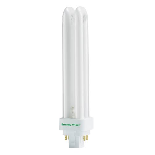 26 Watt Dimmable Compact Fluorescent T4 Quad Tube 4 Pin G24q 3 Base Warm White, 6 Packs M216