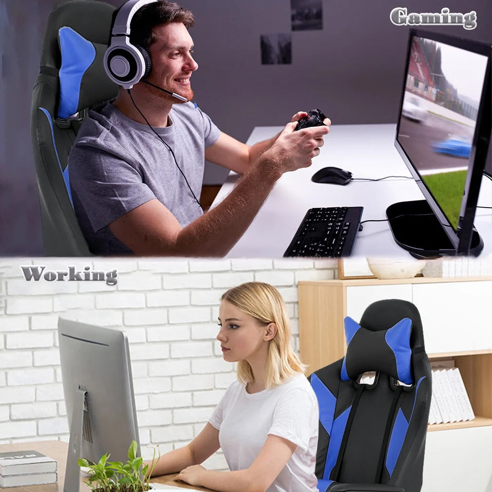 Blue Swivel Gaming Chair C25724