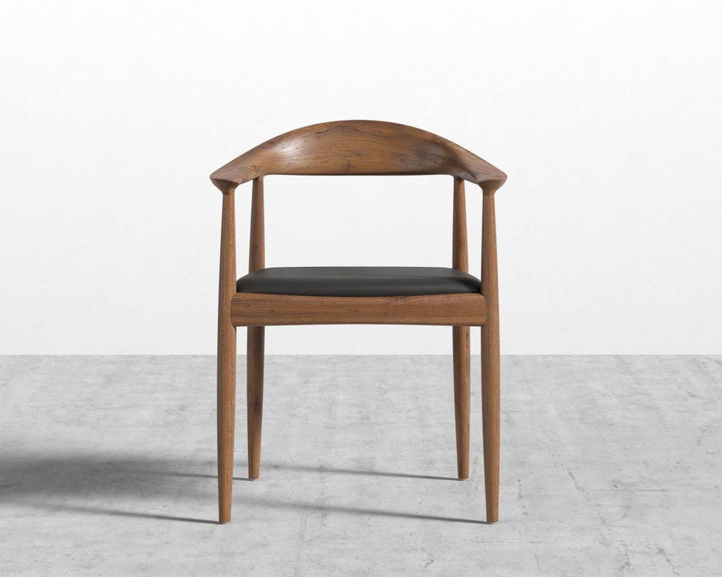 Monaco Black Round Chair Y3653