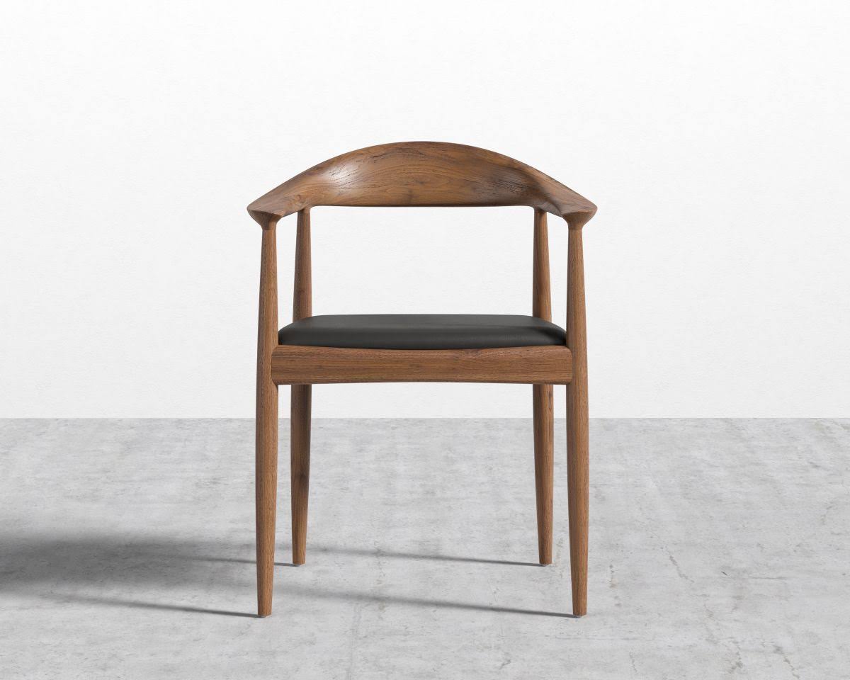 Monaco Black Round Chair Y3653