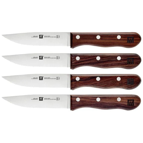 4pc Steak Knife Set with Storage Case G439