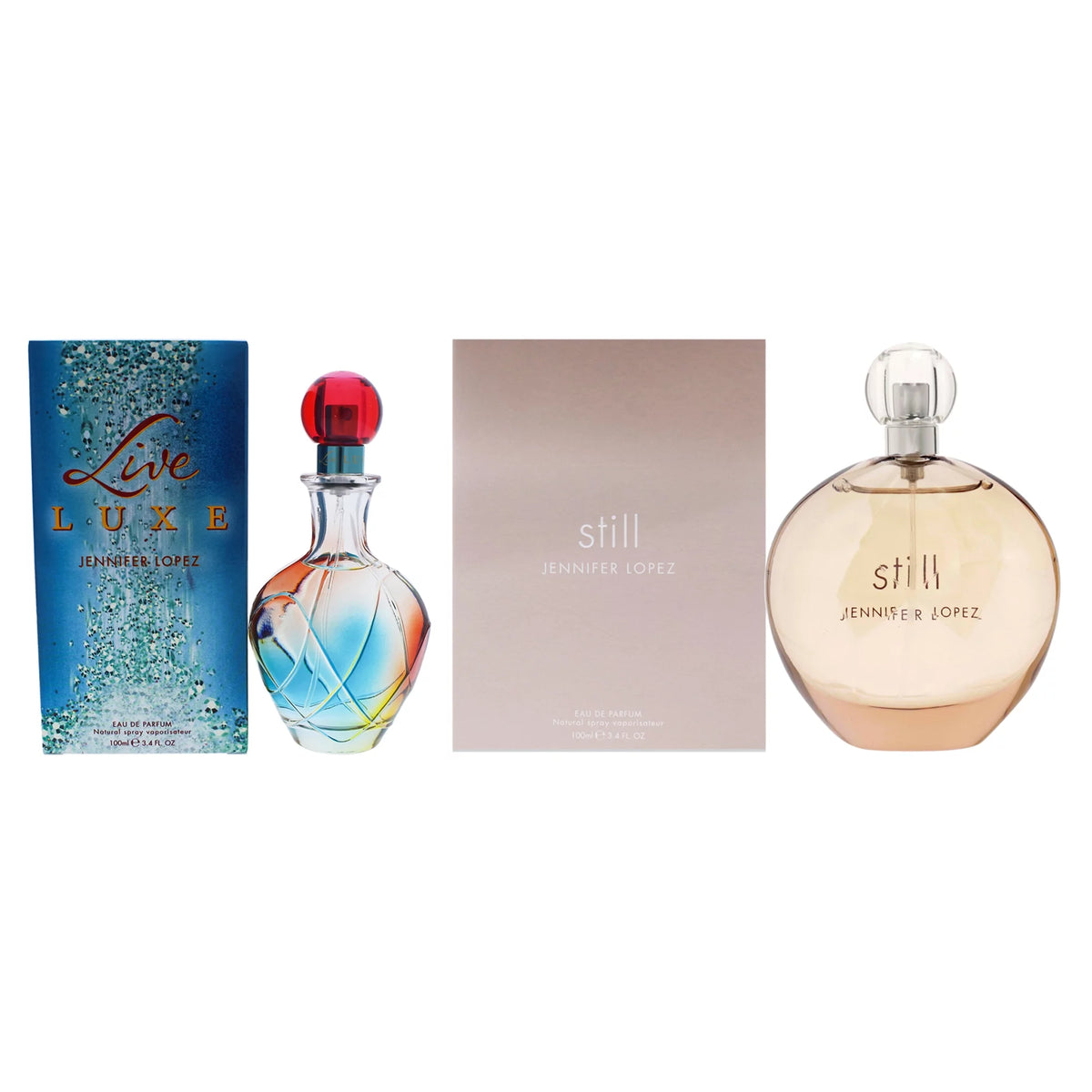 Live Luxe and Still 2 Pc Kit 2 x 3.4 oz EDP Spray I901
