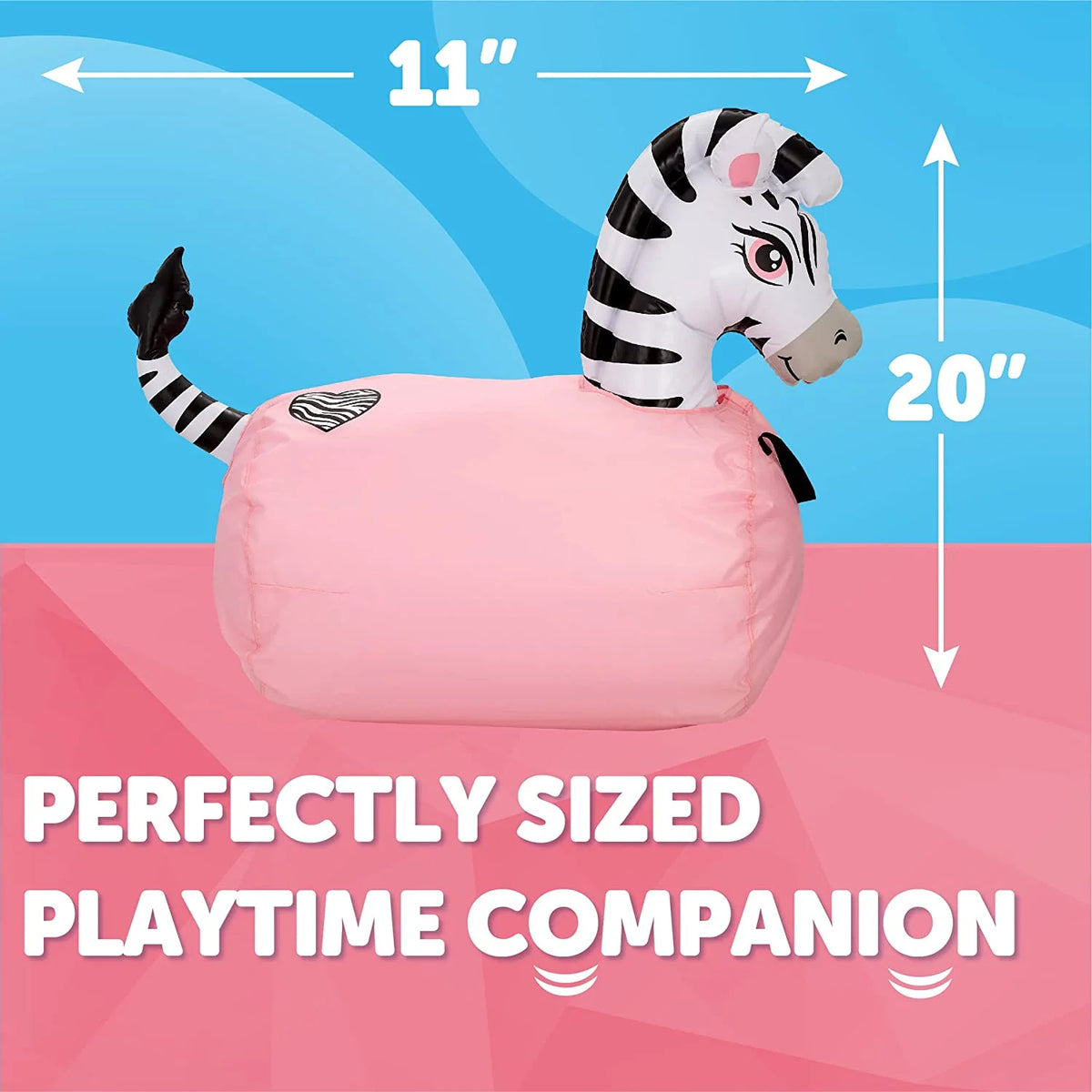 Black Zebra Hopping Animal Bouncer W133997