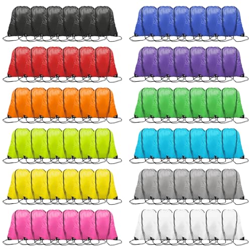 12 Color Drawstring Backpack Bulk Q637873