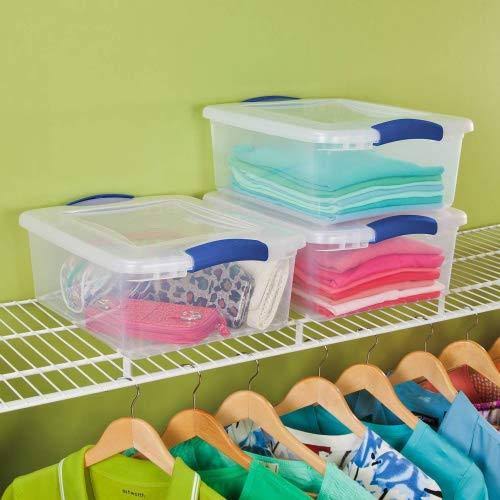 15 Quart Latch Box Stadium Blue Case of 10 B572