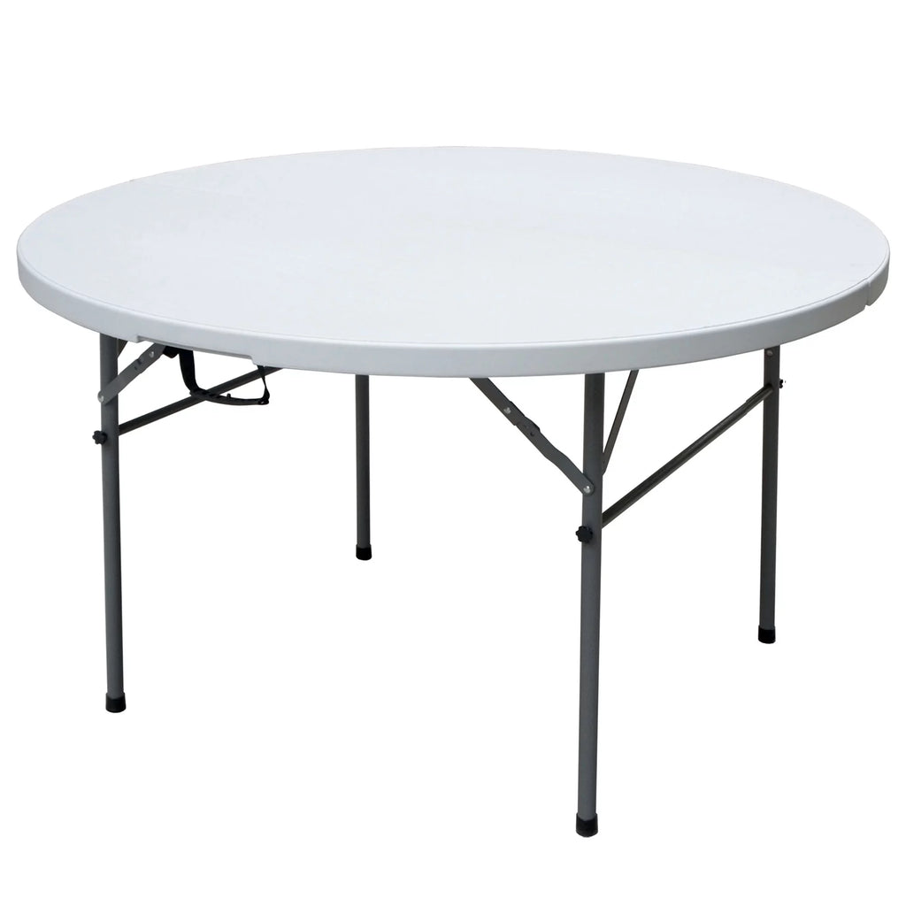White Round Folding Banquet Table V57384