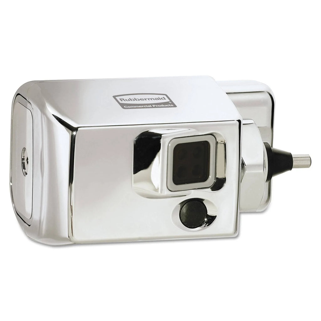 Polished Chrome Side-Mount Toilet Flushing System R594951
