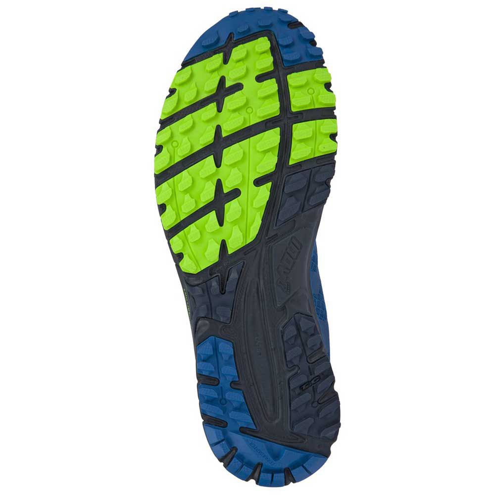Blue/Green Men's Trail Running Shoes C9845
