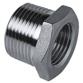 Cast Pipe Fitting Hex Bushing 2 x 3/8 NPT Male x Female - Pkg Qty 10 K230
