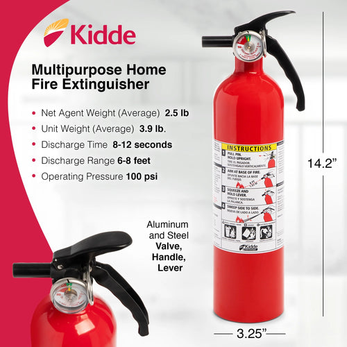2.5 lbs Fire Extinguisher F764236
