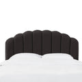 Black Velvet Headboard Z20351