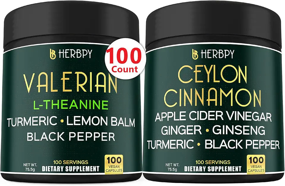 Valerian Root and Ceylon Cinnamon Supplements Q8636