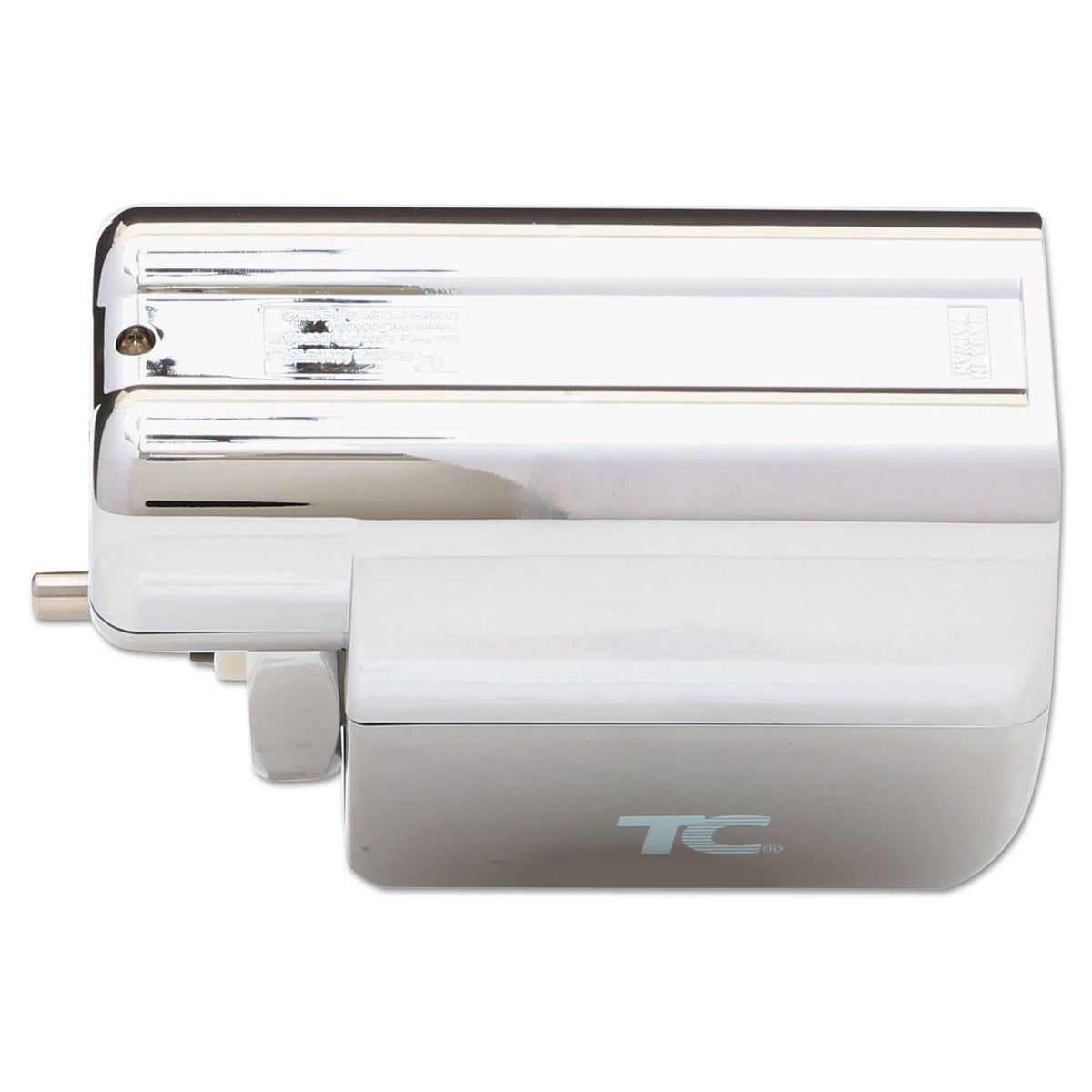 Polished Chrome Side-Mount Toilet Flushing System R594951