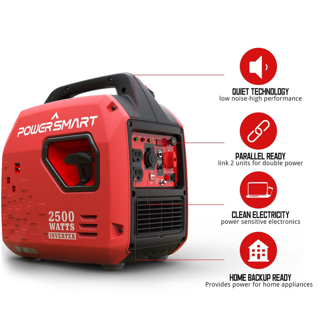 2500W Portable Inverter Gas Generator R35738