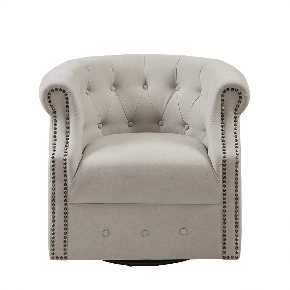 Swivel Barrel Chair V5235