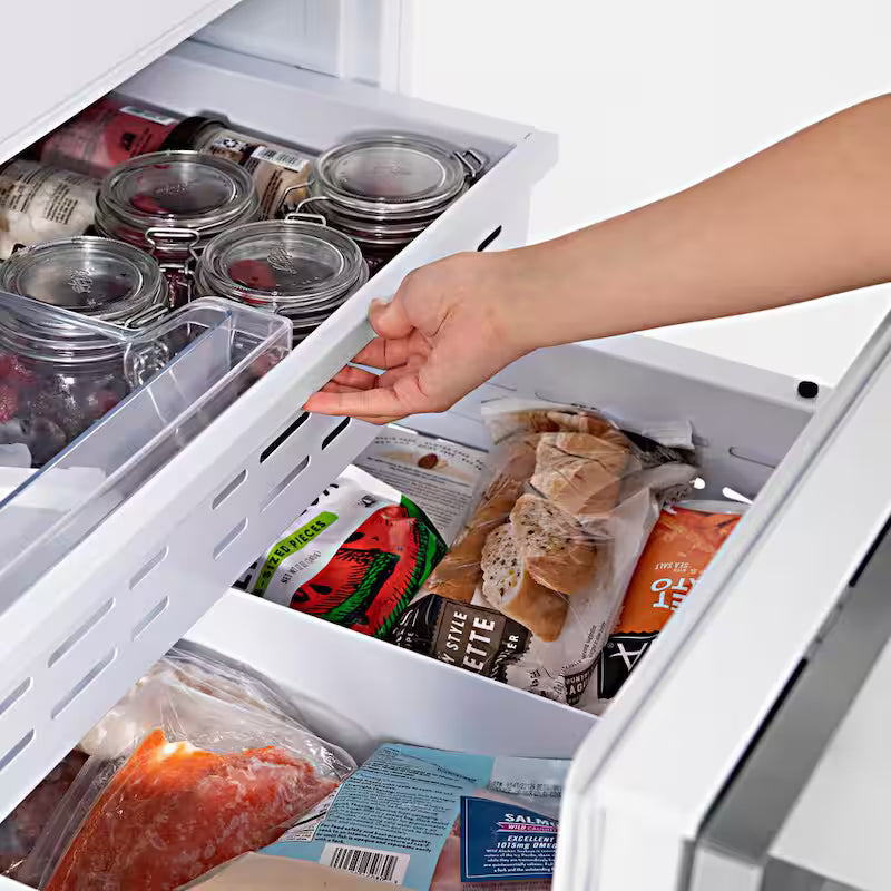 36 in. 3-Door French Door Refrigerator with Ice and Water Dispenser A2355