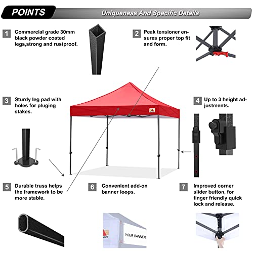 Patio Pop Up Canopy Tent B516